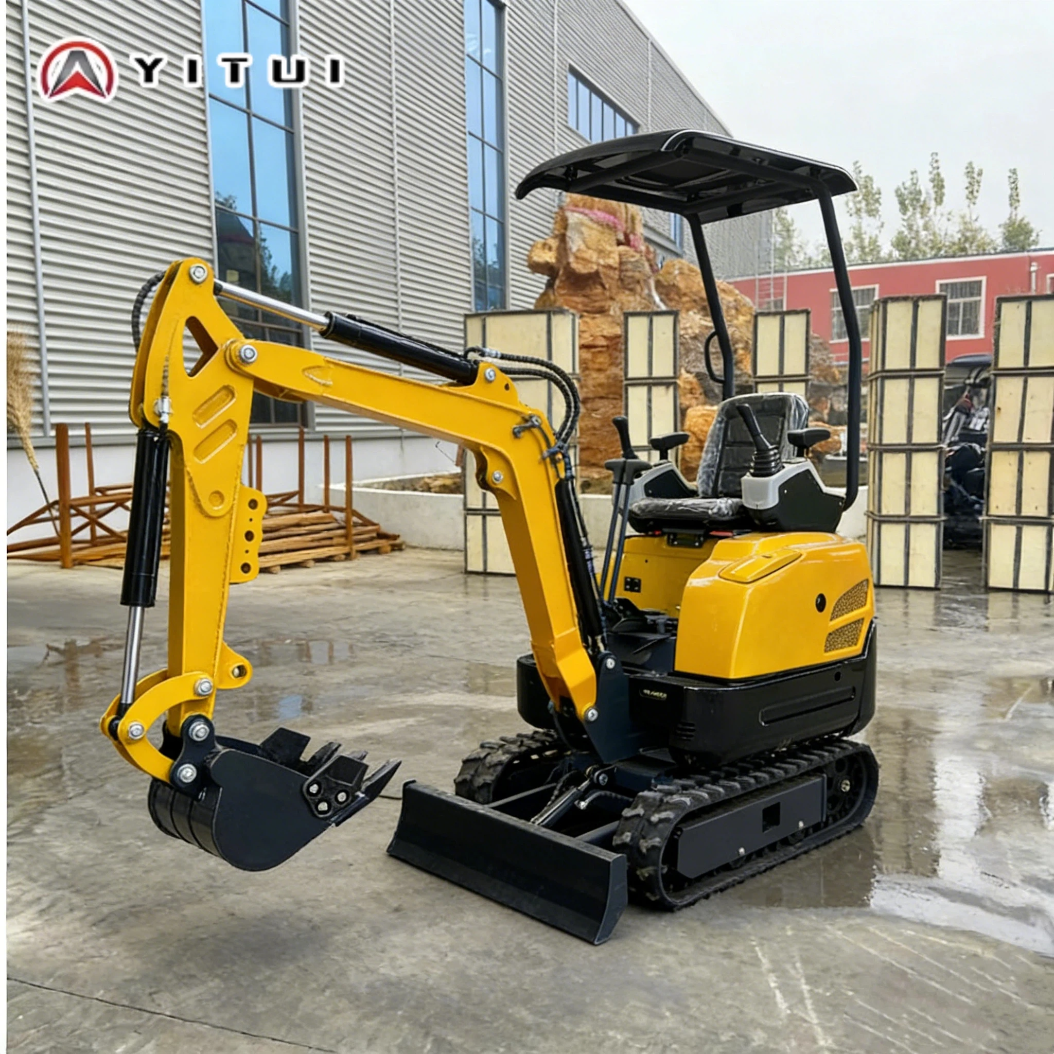 

Fast Delivery 2026 Mini Excavator 2 Ton Kubota Engine Small Digger For Narrow Space Home/Garden Use Customized