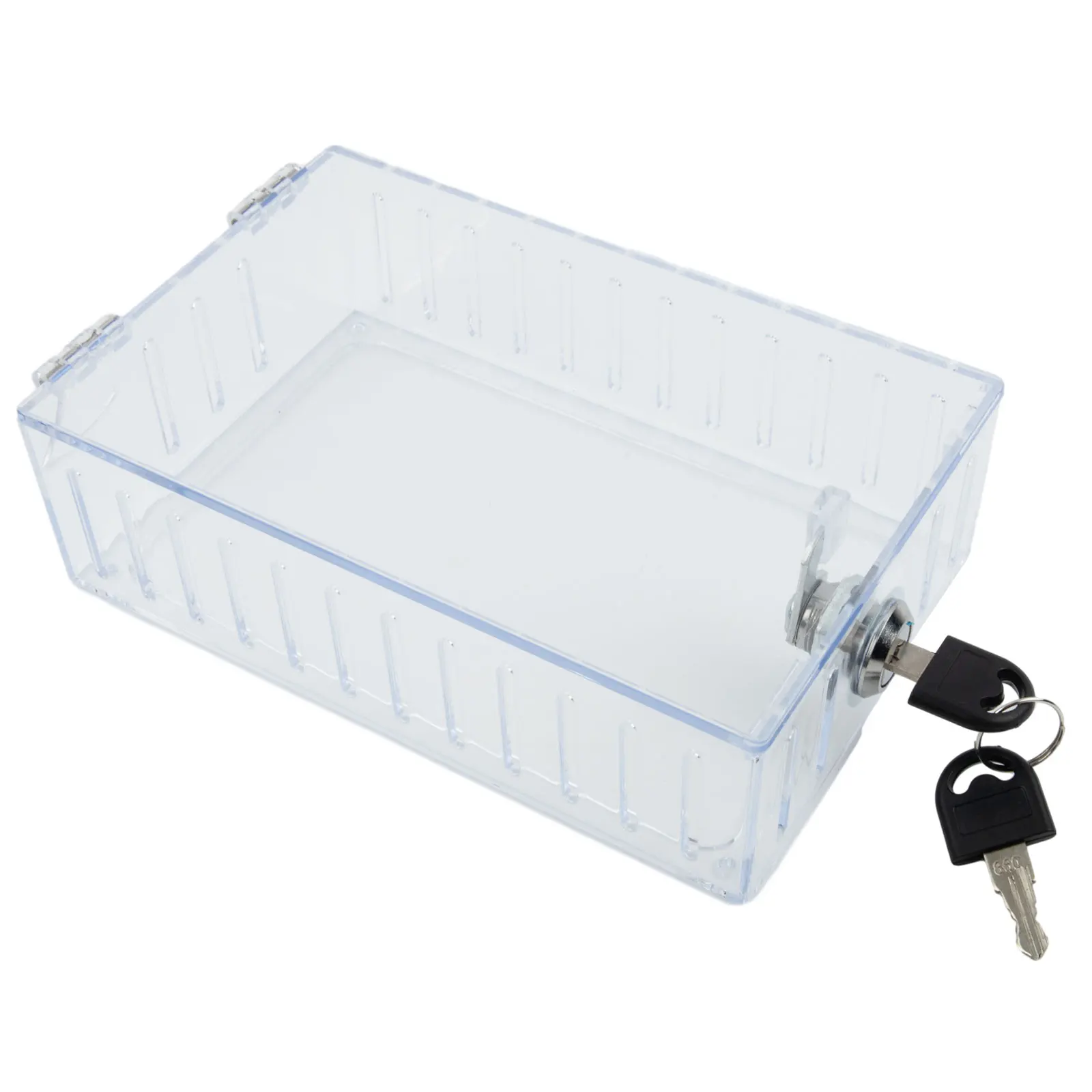 Lock Box Acrylic Box Industrial Environments Schools Churches Homes Easy To Install High Quality PS Material 1pcs