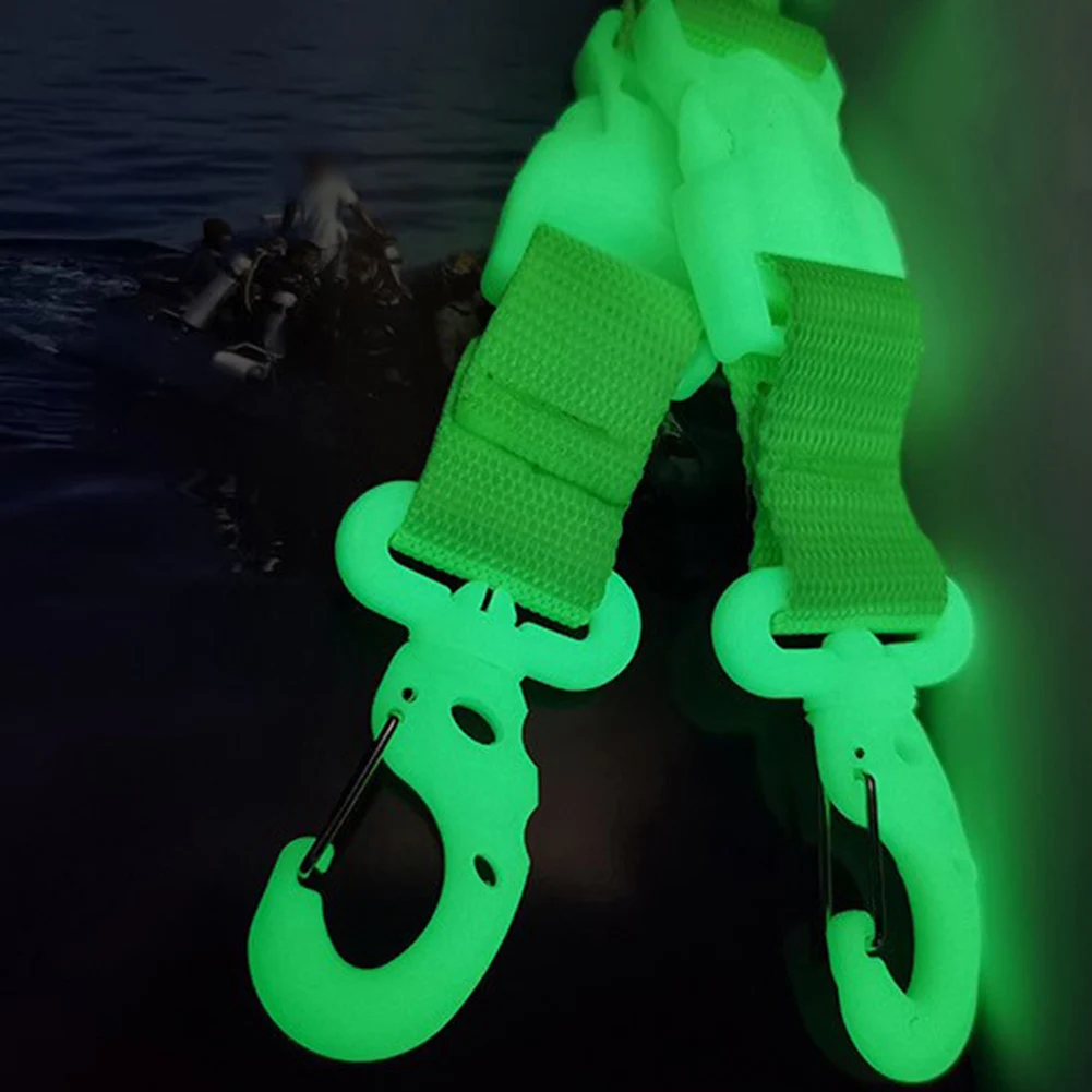 

Lightweight Diving Strap Luminous Scuba Fin Strap Dark Environments Outdoor Activities Outdoor Use Easy To Carry