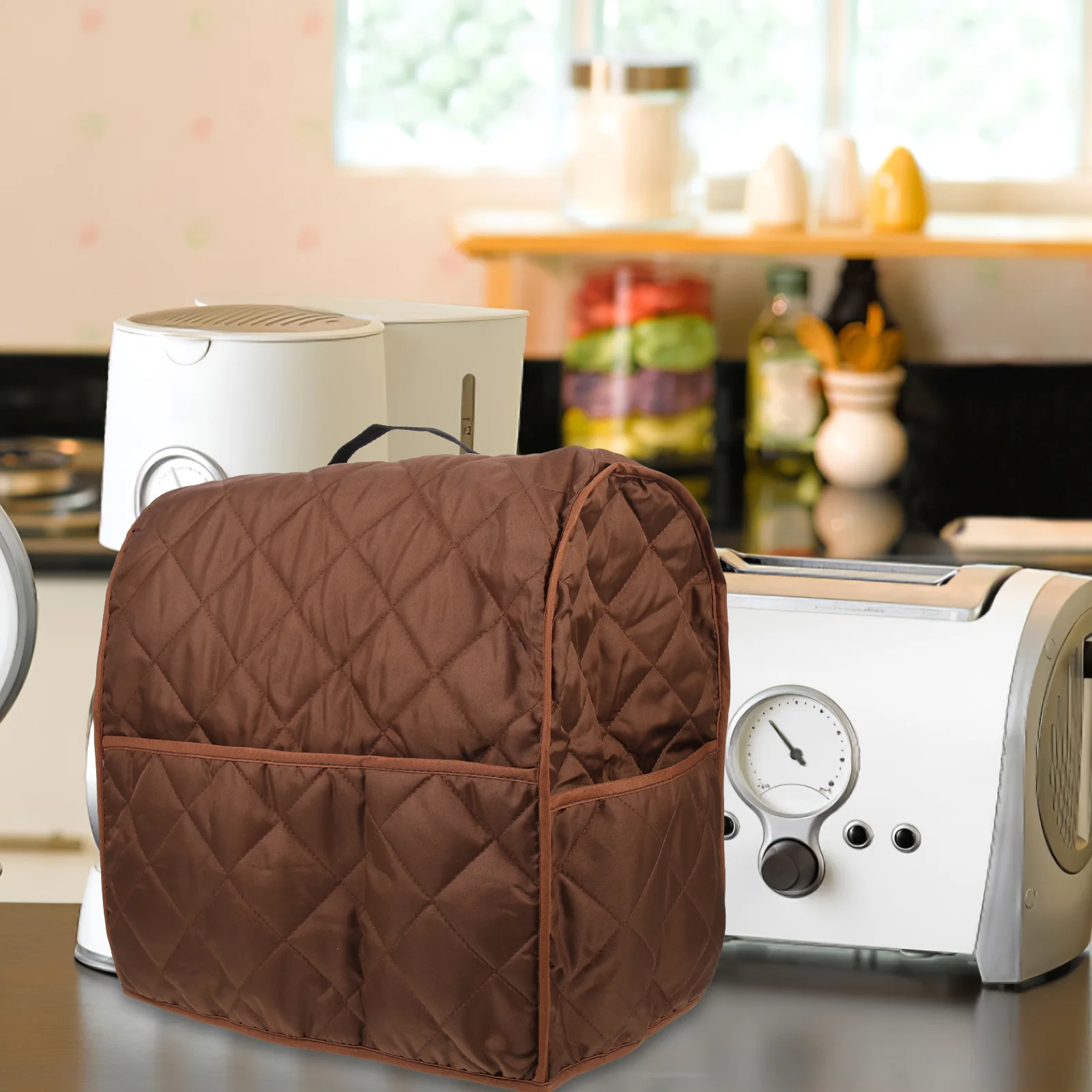 

Toaster Cover For Bread Machine Dustproof Scratch-Resistant Protective Sleeve Washable Wear-Resistant Kitchen Appliance Cover