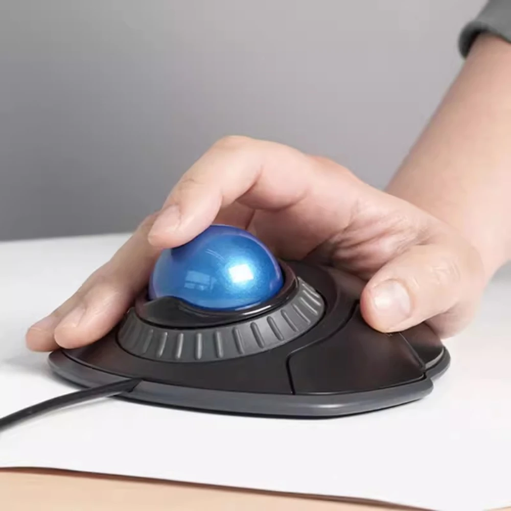 The United States Trackball Mouse Customize for Kensington Wired/Wireless Bluetooth Finger Mouses Universal Keyboard Accessories