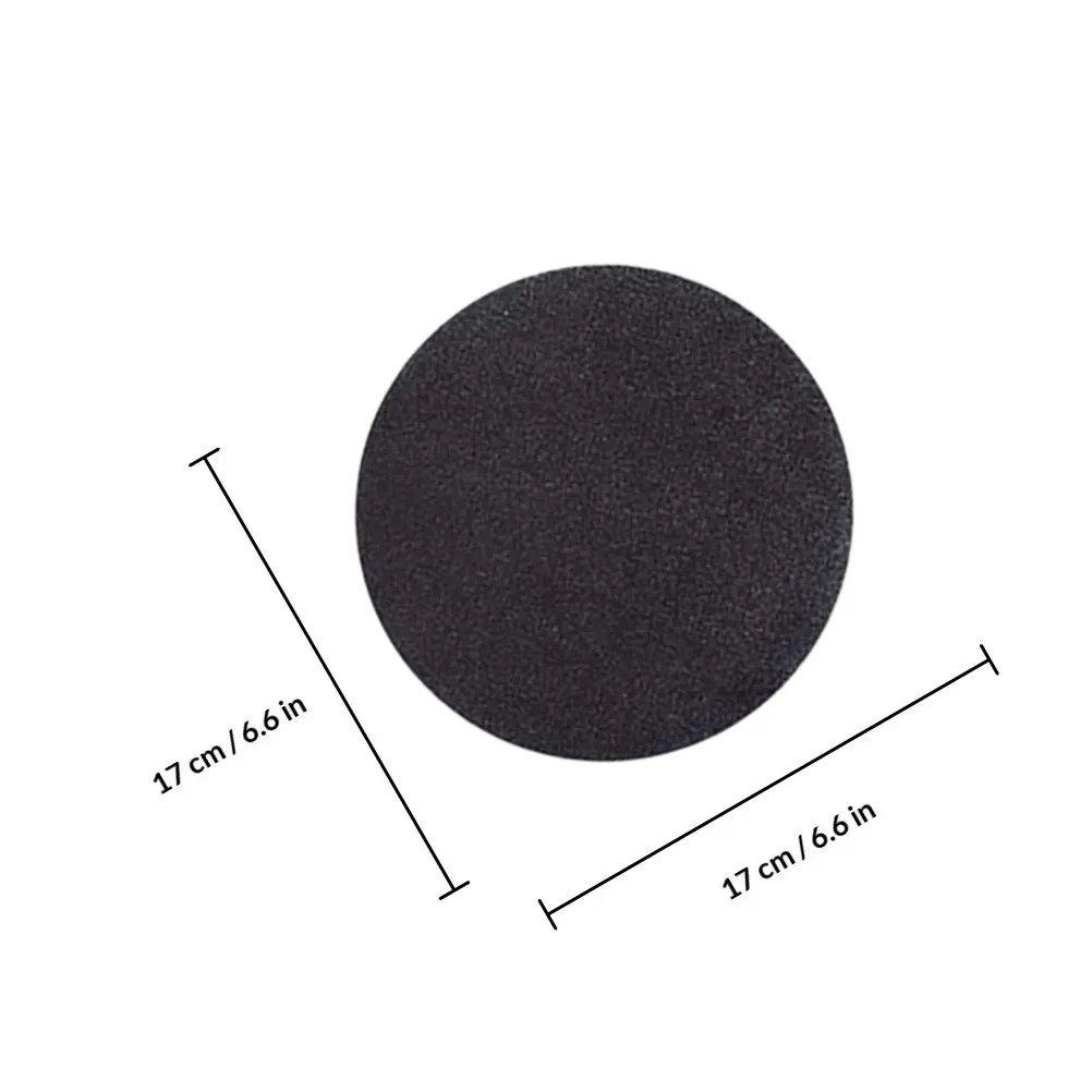 8Pcs Round Painting Paperboard Smooth Flat Surface for DIY Drawing Painting Scrapbooking Art Craft Decoration Photo Props