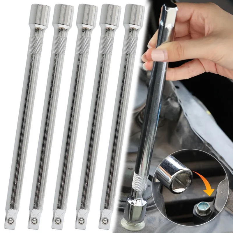 

Socket Ratchet Wrench Extension Rod Socket Wrench Tool Connecting Rod Electric Wrench for Car Repair Hand-held Disassembly Tools