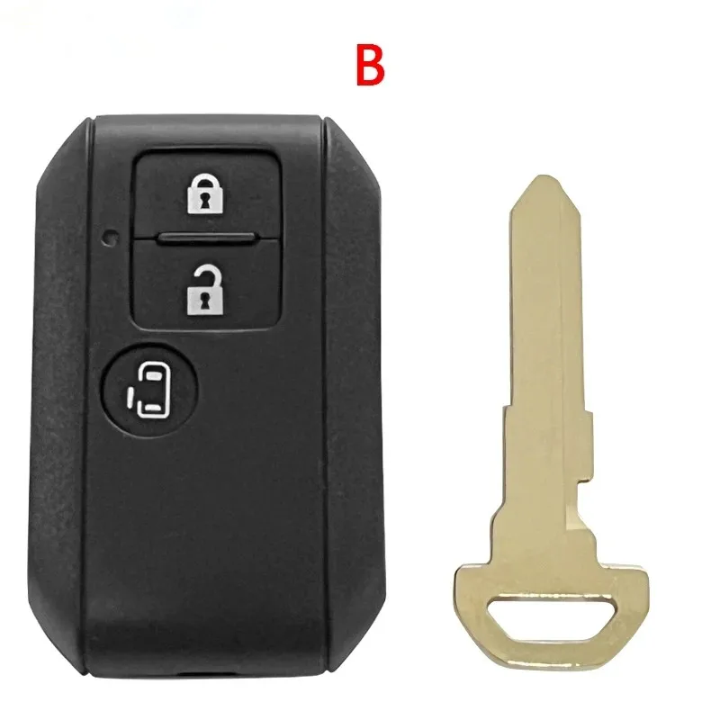 Cartão chave remoto esperto de KEYECU, substituição, Keyless, CORRENTE DE RELÓGIO 2B, 3B, 4B, 433.92MHz, ID47 para Suzuki, Ertiga, Vitara, Swift 2018-2020, CWTR53R0