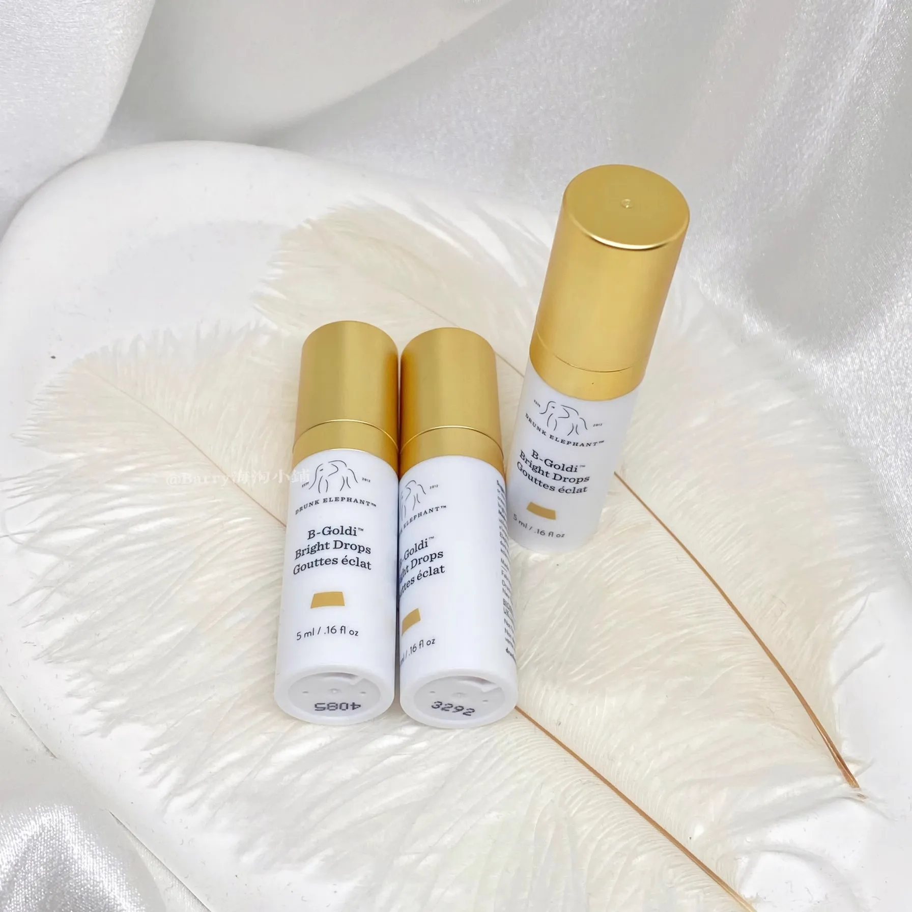 5ml Facial Liquid Cream B-Gold Bright Drop Niacinamide Brightening Spot Correcting Serum DRUNK ELEPHANT