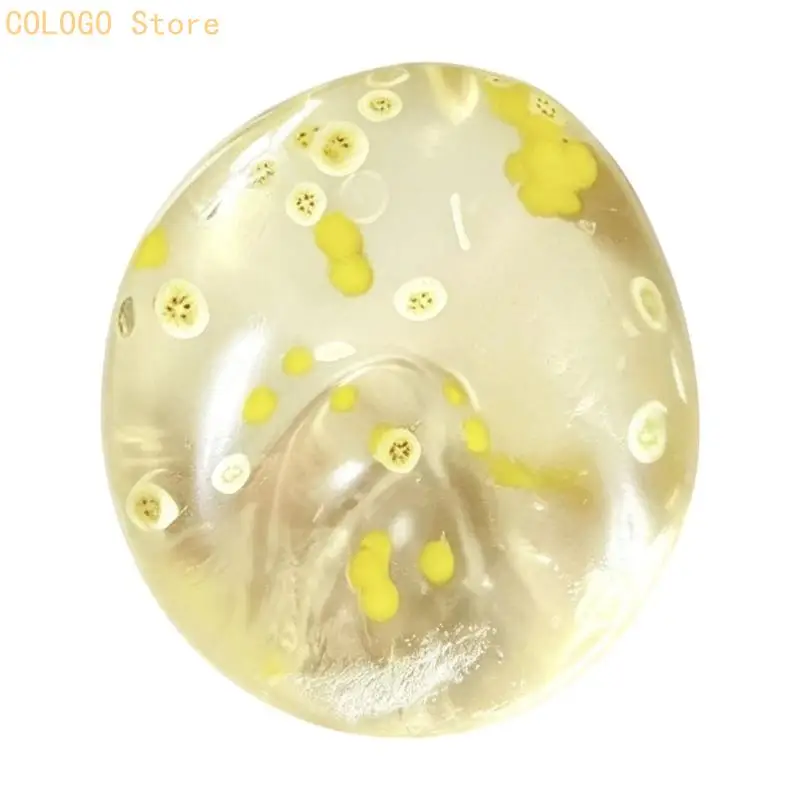 Shelf Display Hand Toy with Clear Body and Flower Inlays Daily D0LD