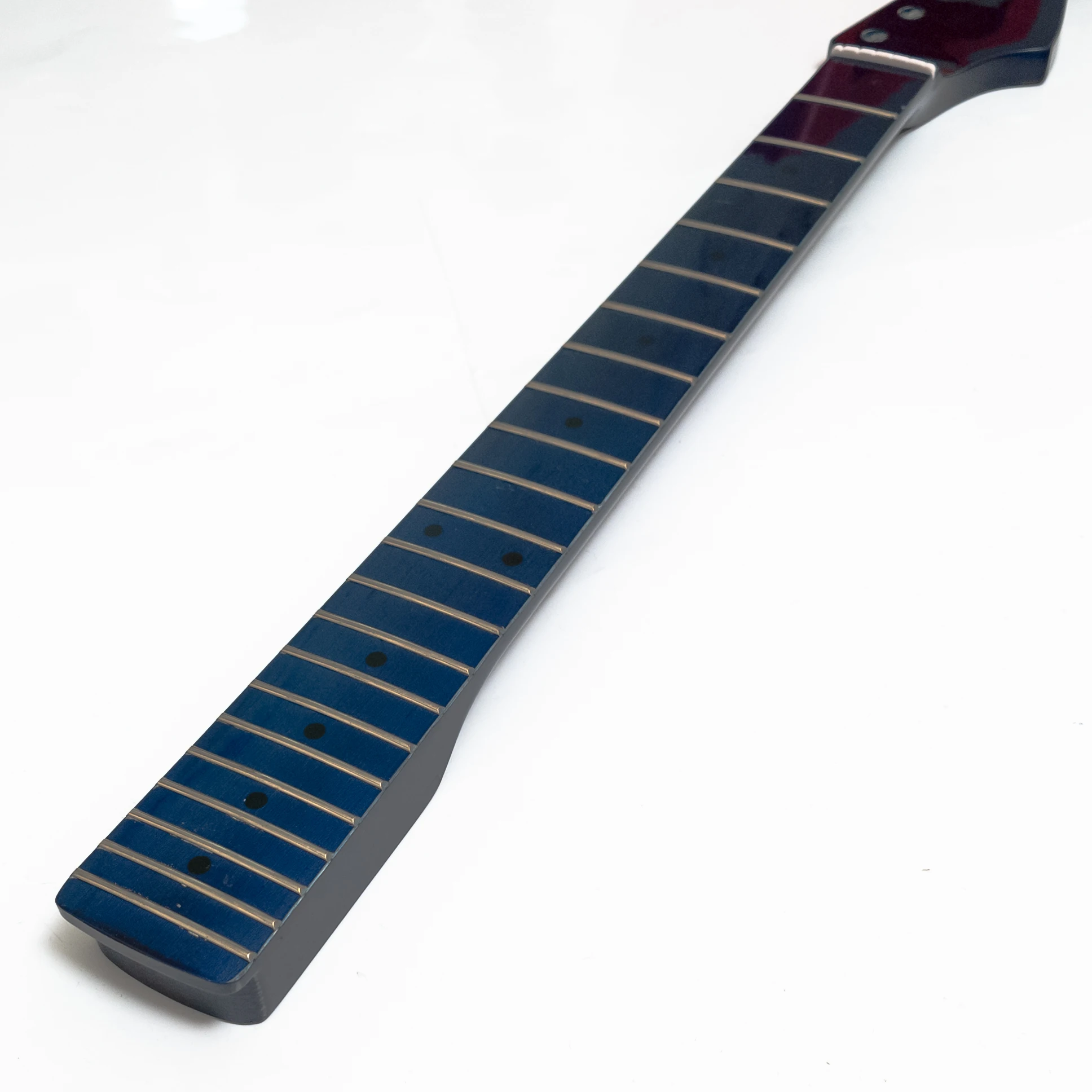 

Electric Guitar Neck Blue Gloss Finish Maple Neck Maple Fingerboard 22 Stainless Steel Frets Replacement Neck