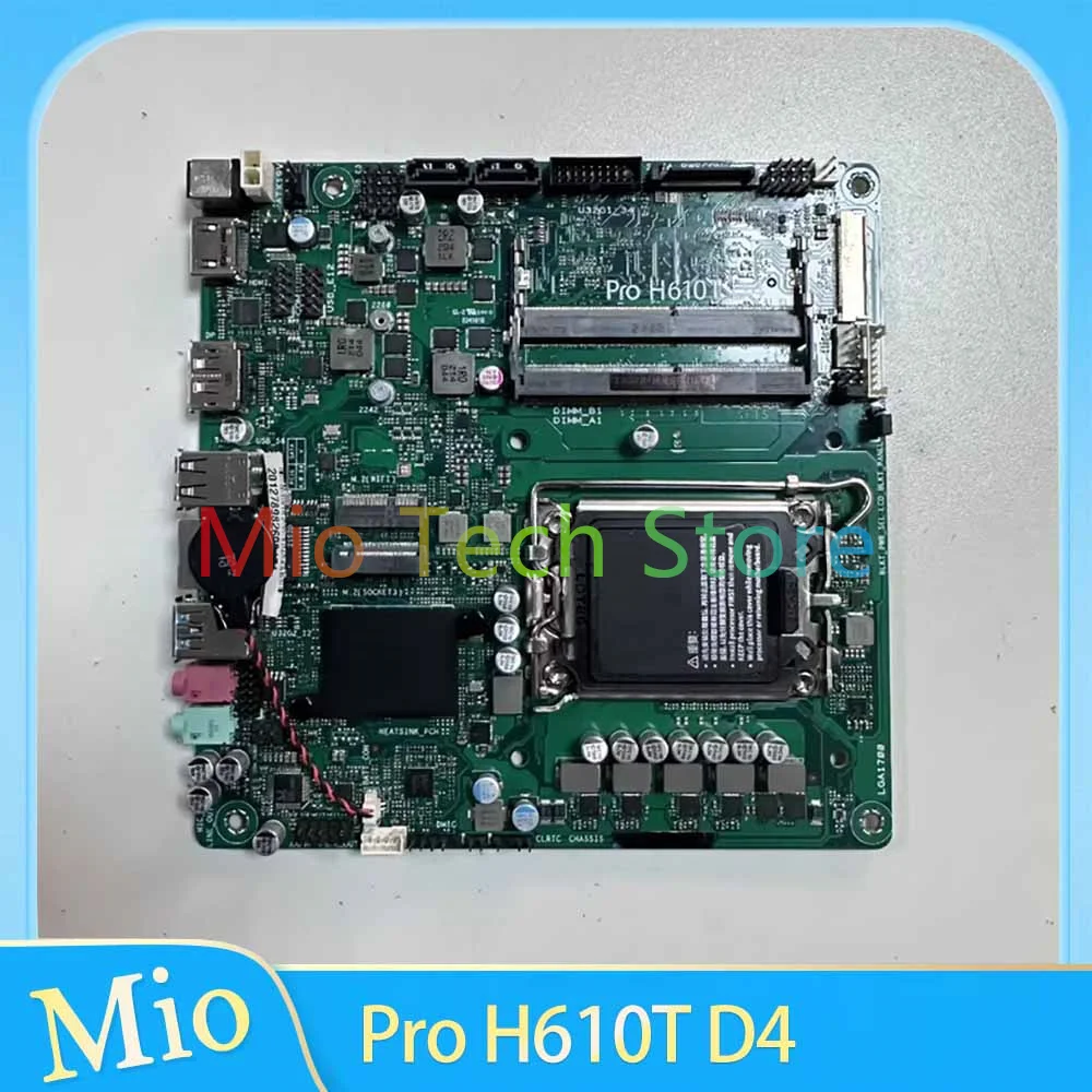 

17x17 ITX Материнская плата компьютера CSM Материнская плата Pro H610T D4