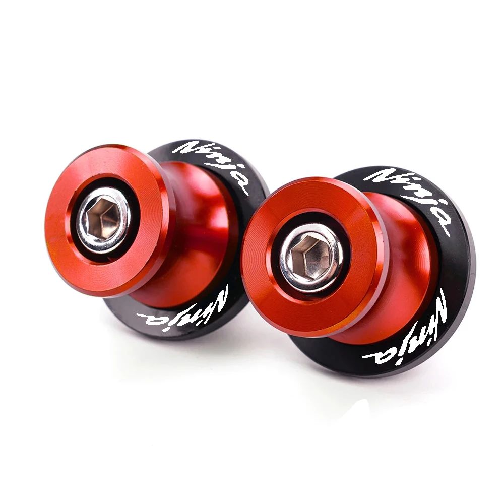 Ninja M8 M10 Swingarm Spools Sliders Rear Stand Screw Motorcycle For Kawasaki Ninja 500 ZX6R ZX10R 250 300 400 650 1000SX zx4rr