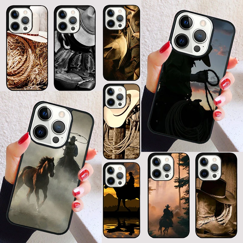 Extreme Sport Rodeo Cowboy cover For iPhone 15 16 13 12 11 14 Pro Max Mini Max SE 2020 7 8 15 16 Plus Phone Case