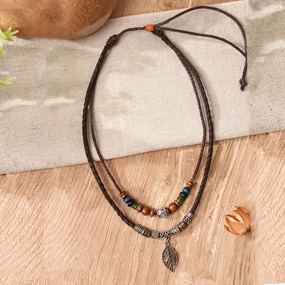 Hot Sale Attractive Hiphop Rock Necklace Colorfast Trend Clavicular Chain Retro Anchor Necklace Party
