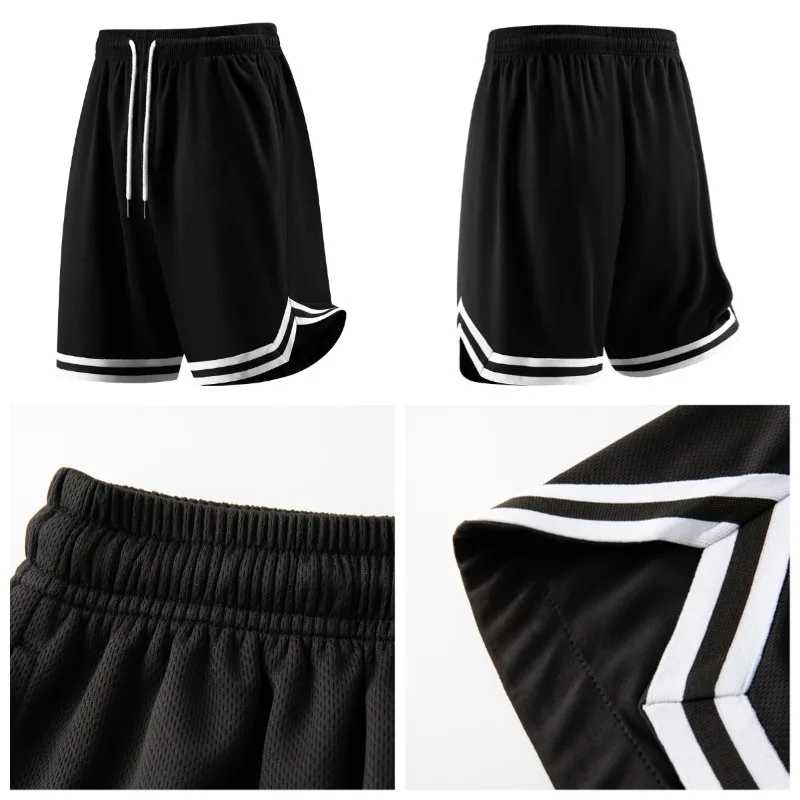 

Men's Summer Outdoor Sports Casual Sweat Absorbing Quick Drying Three Part Shorts Fashionable and Comfortable Loose Shorts