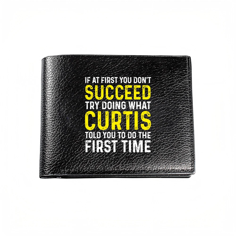 Men's Wallet Card Holder, Funny Quote 