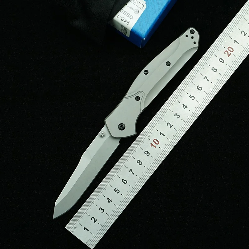 LEMIFSHE Osborne 940 navaja plegable titanio carbono S90V EDC - imagen 5