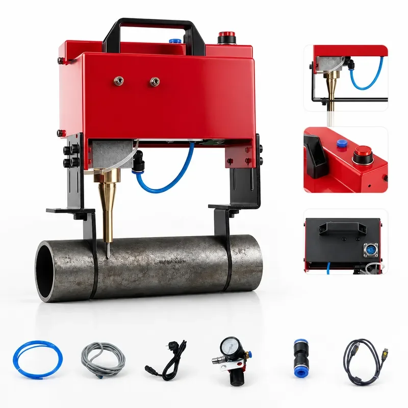 100x20mm Pneumatic Marking Machine Metal Marking Engrave Handheld Air Power Mark Engraving Machine For VIN/Code/Chassis