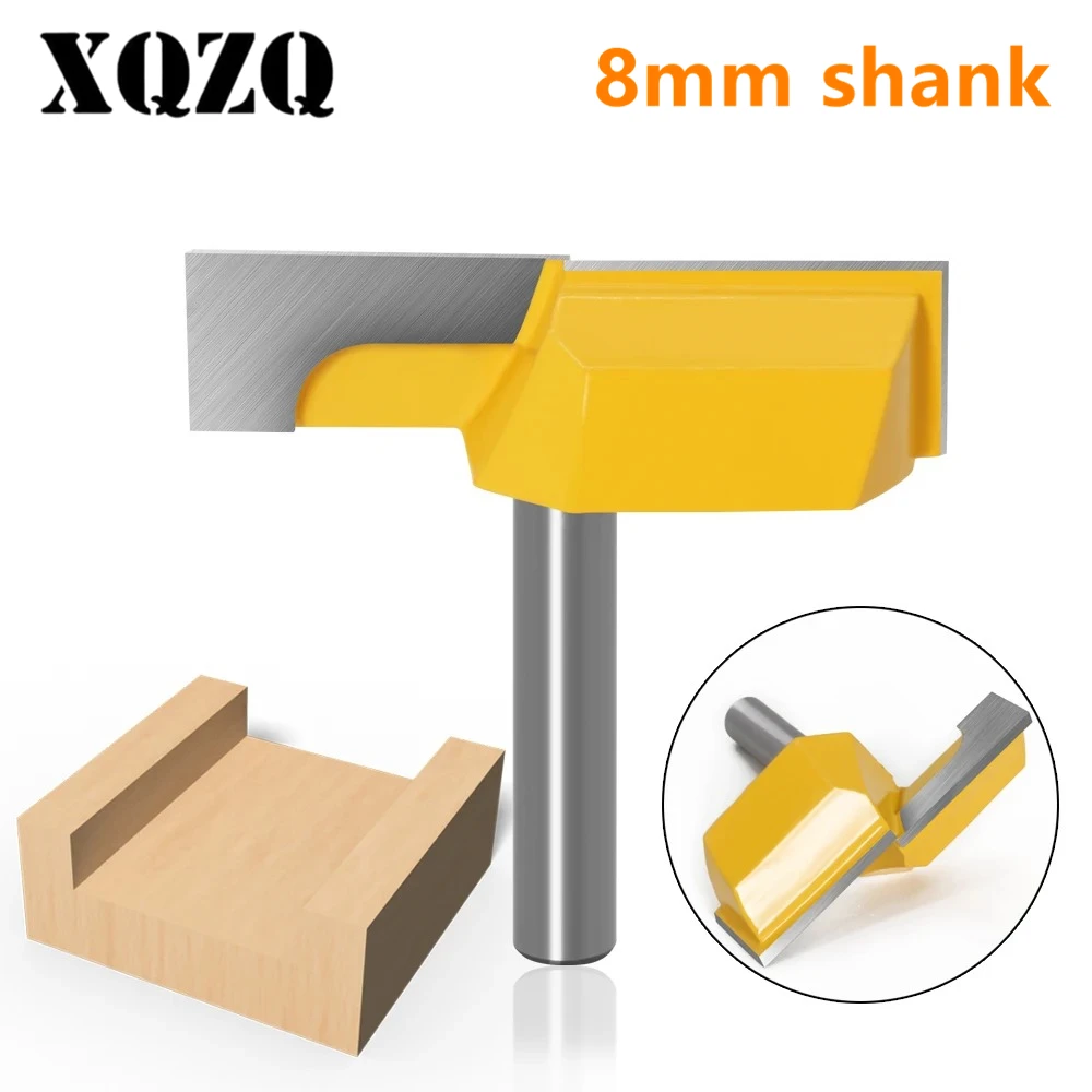 

Нижние фрезы с хвостовиком 8 мм и хвостовиком 8 мм, диаметр резака 2-1/4 для фрезы для поверхностного строгального станка