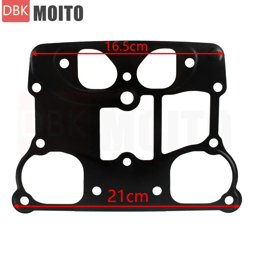Motorcycle Rocker Box Tappet Cover Exhaust Gasket Ring Seal Kit Set Engine Gasket For Harley Dyna Softail Electra Glide Fat Boy view 3