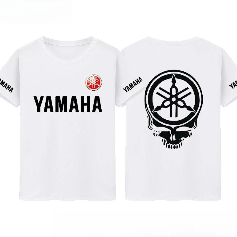 Yamaha nuevo entusiasta de los ciclistas de alta resistencia Yamaha camiseta de montar Club equipo diseño de fiesta camisetas de manga corta para hombres y mujeres