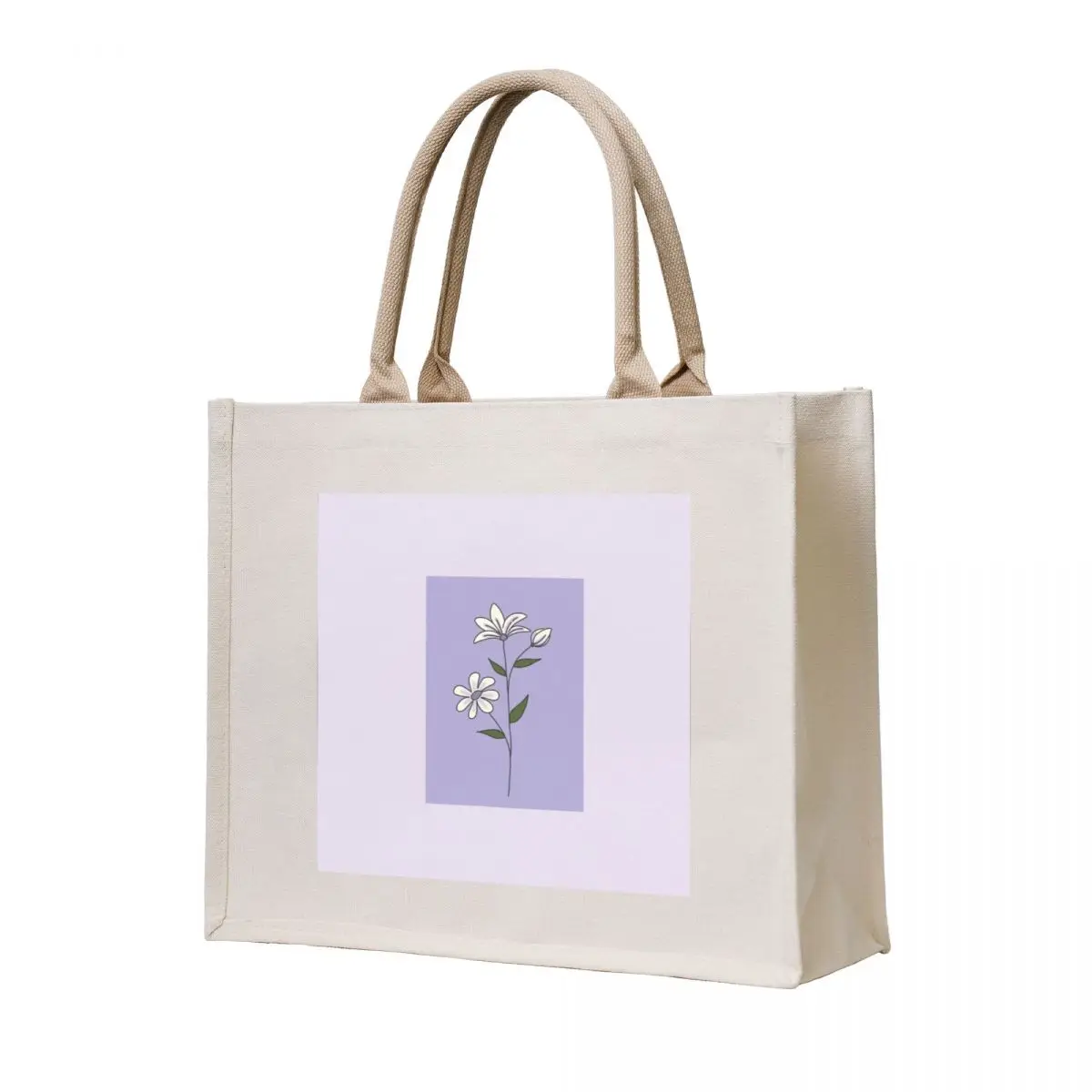 

lovely flowers Tote Bag Shopper handbag Reusable bags female bag