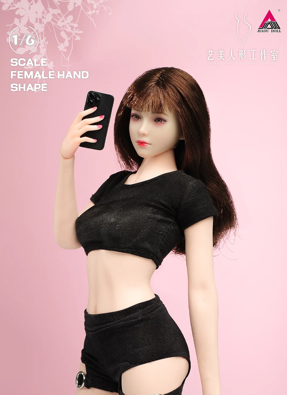 4 paia 1/6 trucco gesto forma della mano modello accessori per il corpo misura 12 ''YM ANT soldato femminile Action Figure bambole del corpo