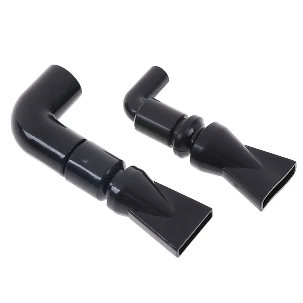 1Pcs Plastic Aquarium Duckbill Nozzle Black Rotating Water Outlet Filter Pump Connector Duckbilled Round Adjustable