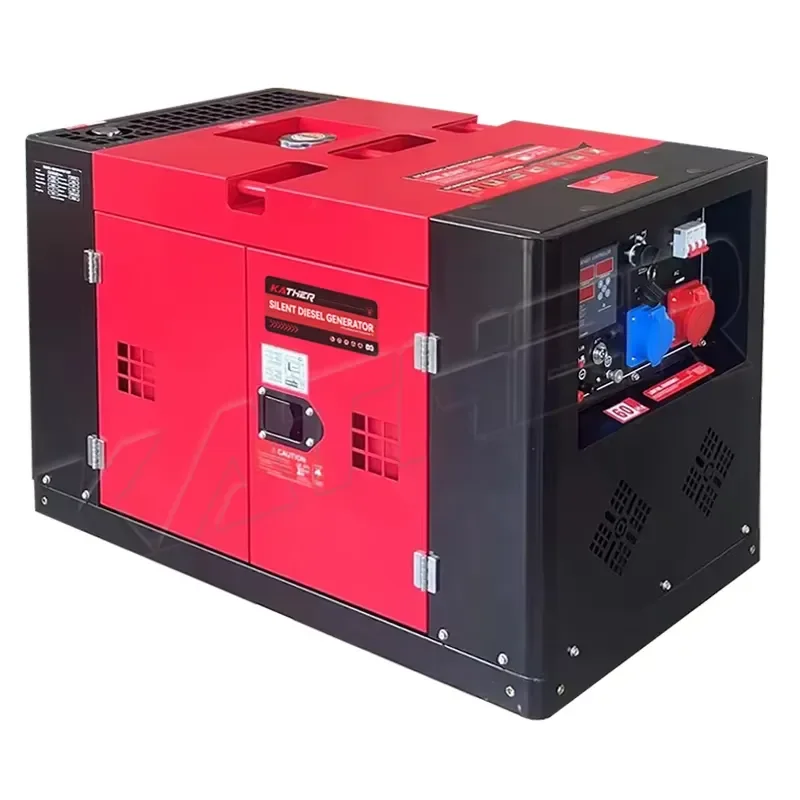 8kva 10kva 12kva 15kva 20kw Electric Power Plant Generator Generator 10kva Silent Factory Low Noise Generator