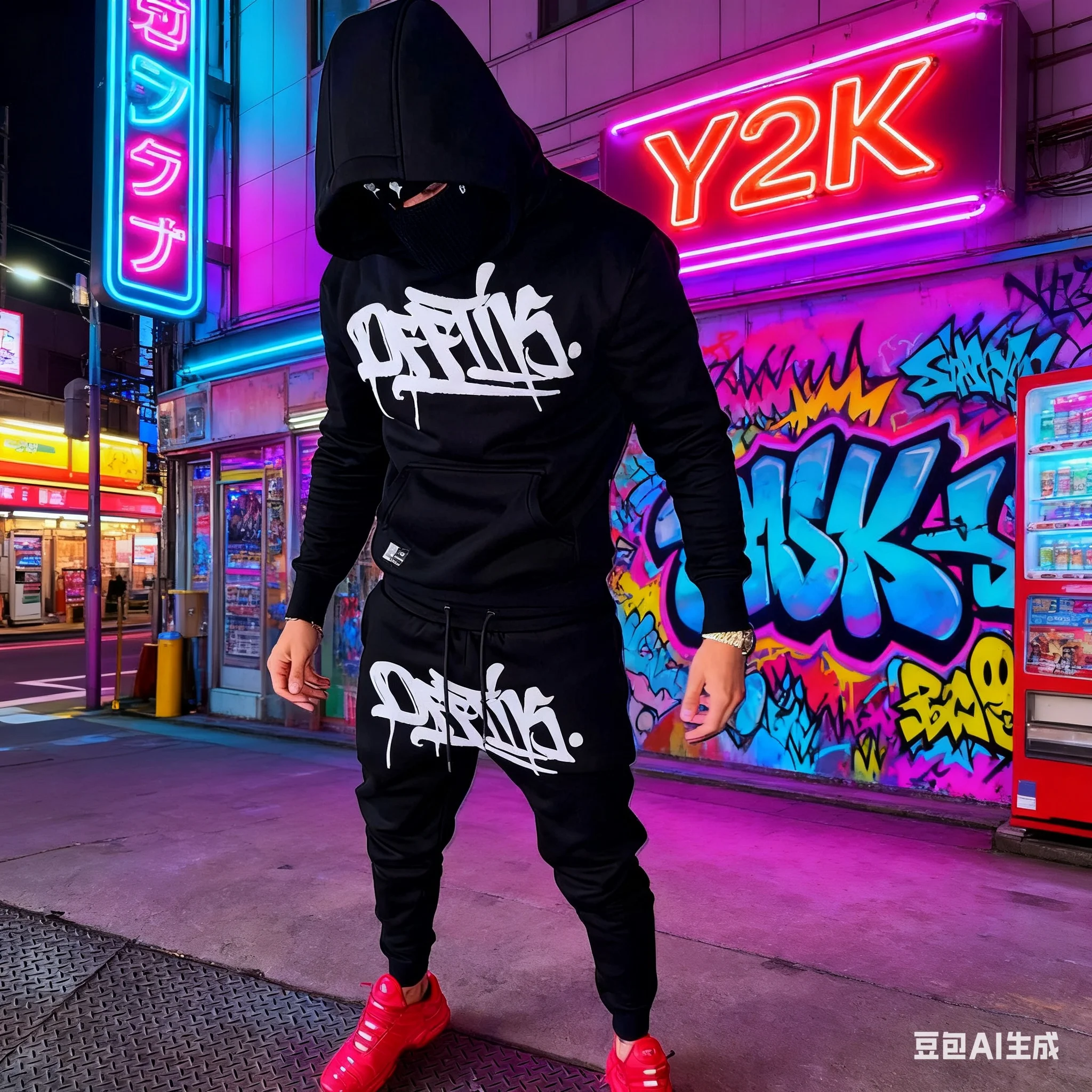 

Одинаковый комплект для пары Y2K Harajuku: толстовка с капюшоном/брюки/пальто с принтом алфавита в стиле хип-хоп, 2025 г., спортивная мода в стиле ретро