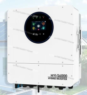 Household three-phase inverter 120 volts 240 volts 6 kW 10 kW, hybrid solar inverter, single-phase off-grid 48 volts