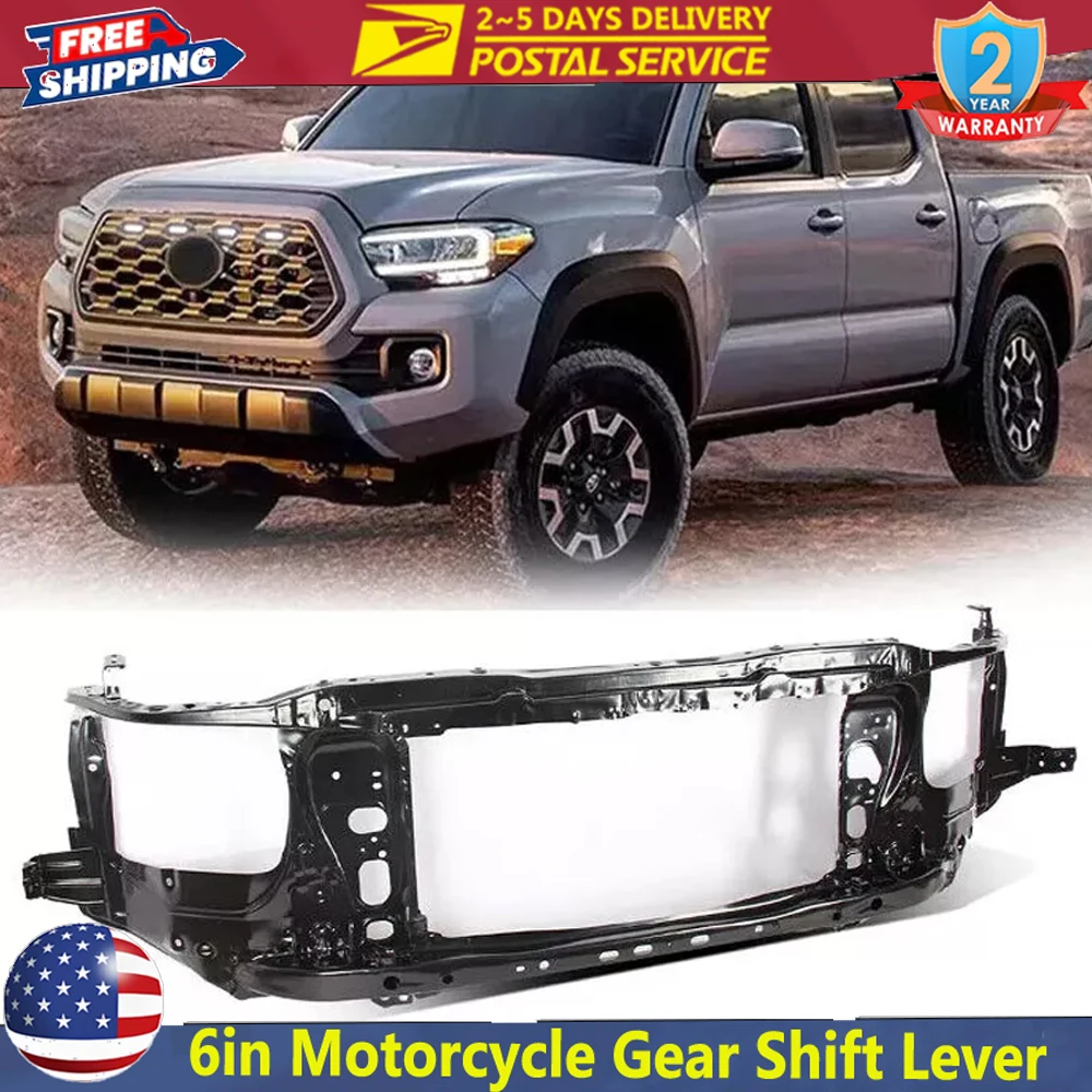 

Quality Car Front Bumper Radiator Support Core Assembly Radiator Frame Durable 53201-04130For Toyota Tacoma 2016-2021 Auto Parts