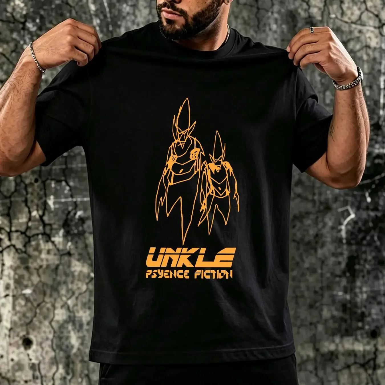 washed T Shirt 1999 Unkle psyence fiction DJ SHADOW Mowax futura vtg 90s rap hiphop L vintage Washed Top For Everyday Wear