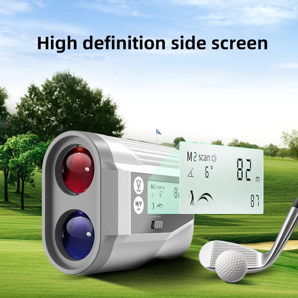 REVASRI Golf Rangefinder 1000M/Yds Monoculars Telescop Distance Meter Range Finder Distance Measuring for Golfing and Hunting