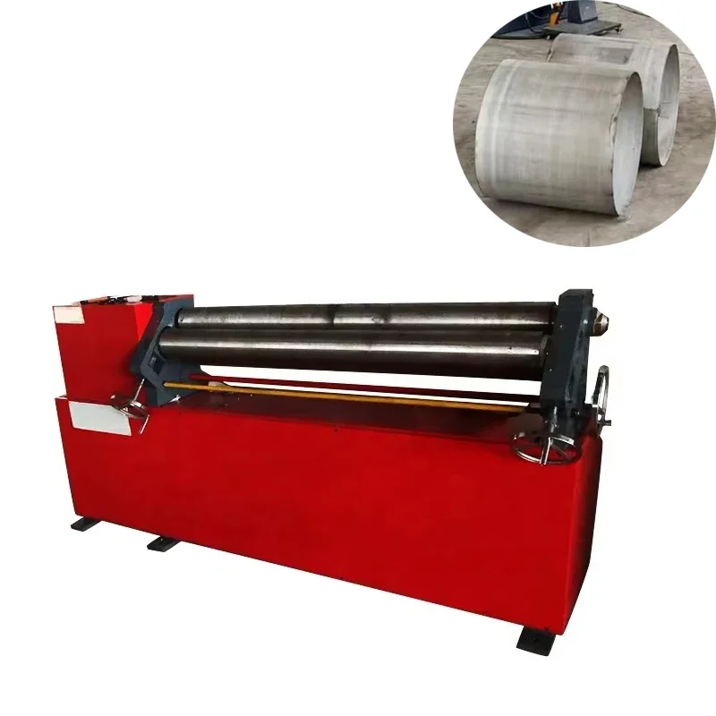 CNC Plate Rolling Machine Fully Automatic Plate Rolling Machine Rollers Mechanical Steel Metal Round Plate Bending Machine