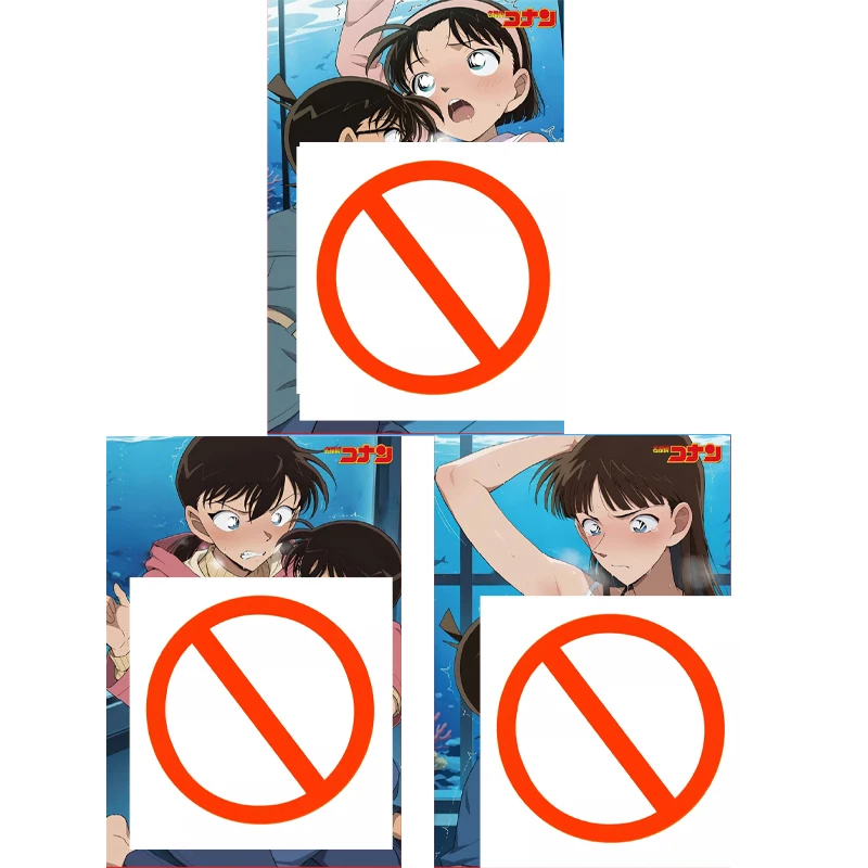 

Набор из 3 шт. (3 шт./компл.) Детектив Конан, Джимми Кудо, Сера Йегер: DIY-карточки для самостоятельного изготовления, цветные флеш-карты, коллекционные аниме-карточки, подарок-игрушка, 59*86 мм