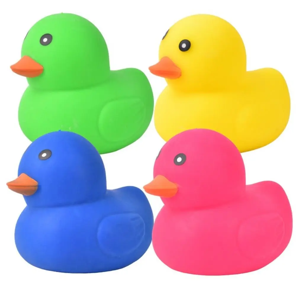 New Large Size Duck Stress Relief Toy Colorful Soft Material Squishy Duck Toy Giant Squeeze Design Slow Rising Toy For Adults