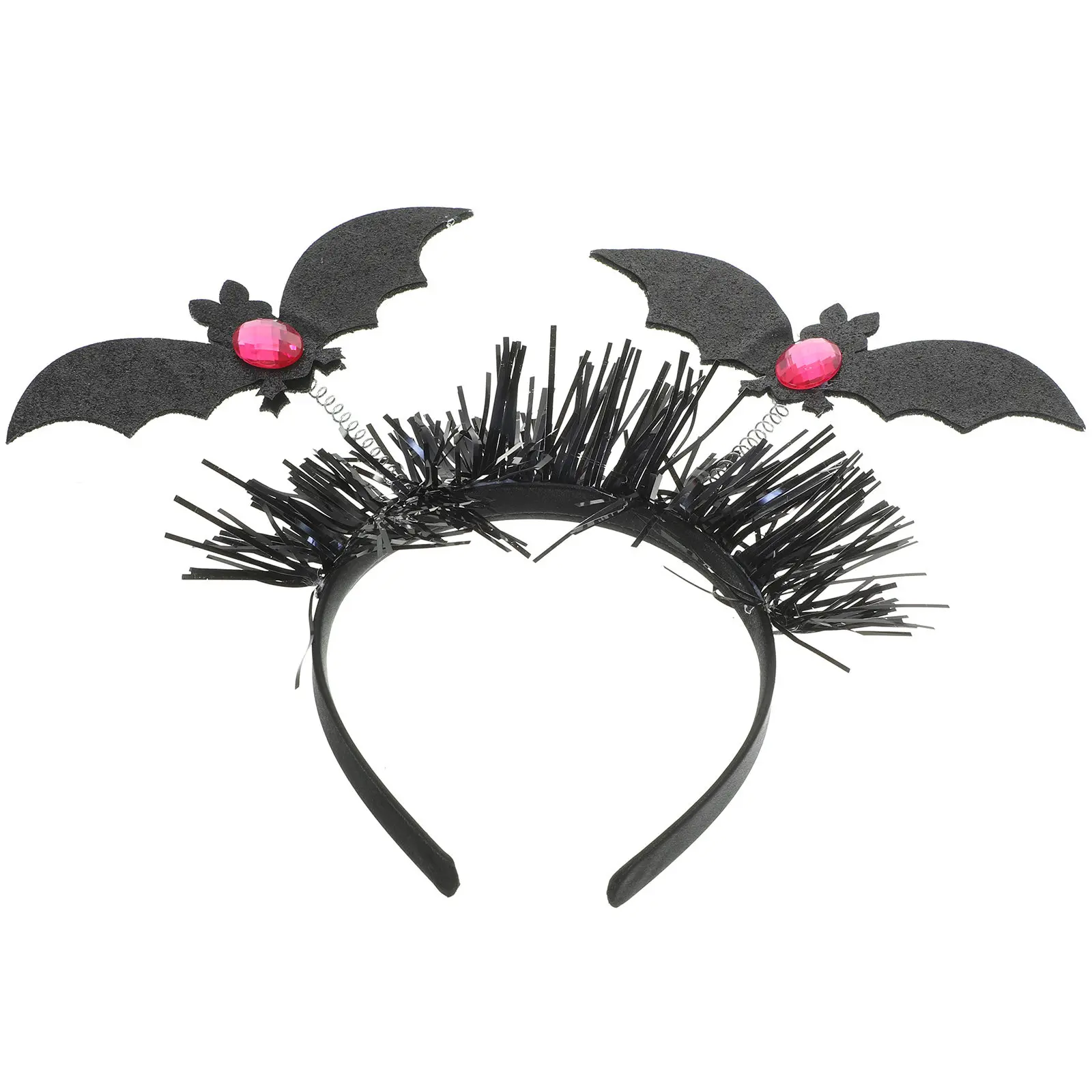 

Bat Headband Halloween Cosplay Headband for Women Halloween Party Hair Decoration Photo Prop Comfortable Adjustable Bat