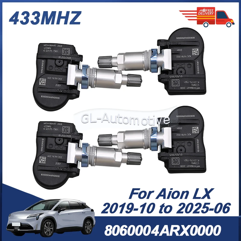 4PCS Tire Pressure …