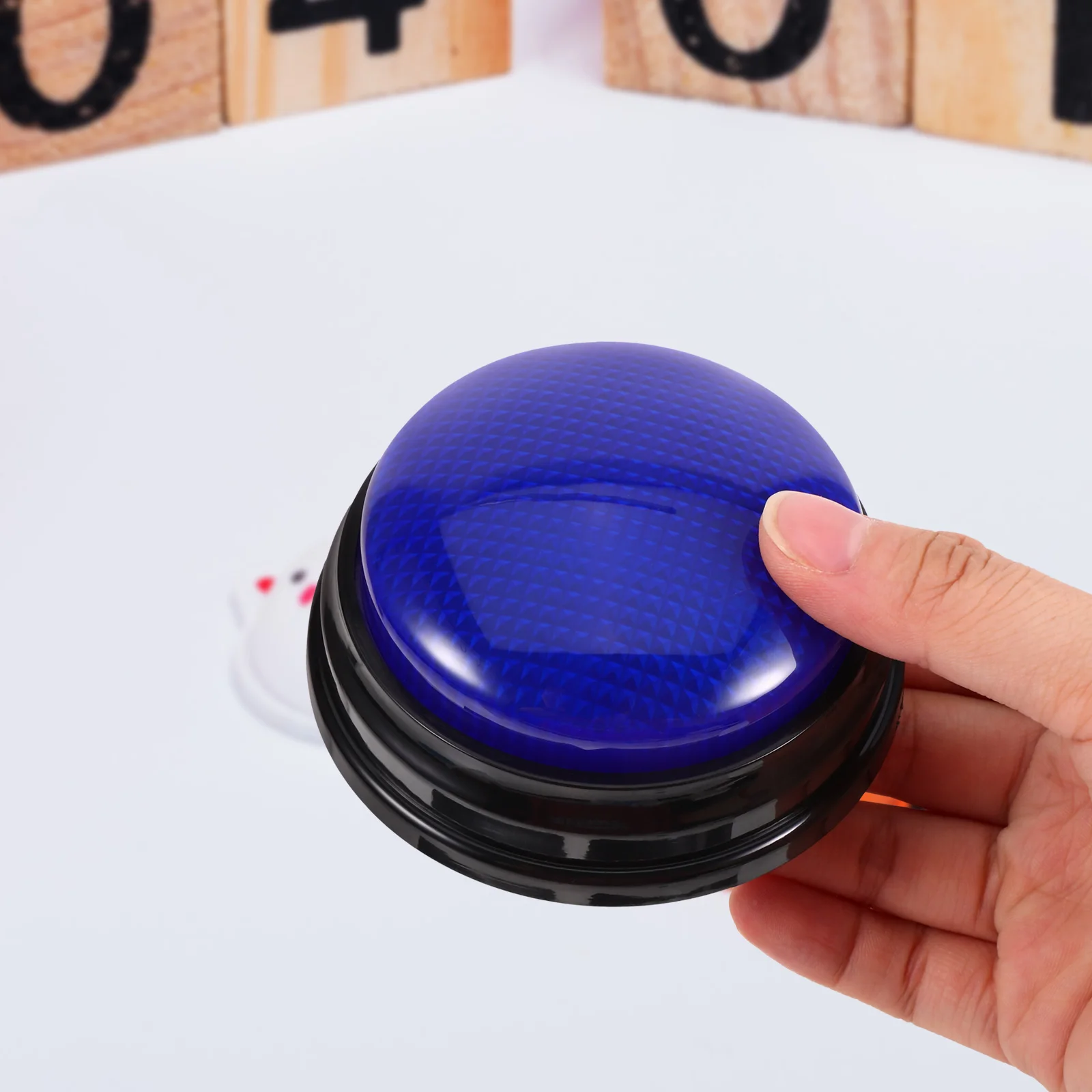 زر الصوت للحفلات، زر لعبة بلاستيكي مع صوت إنذار خفيف للمزح والمهرجانات ومستلزمات الحفلات المكتبية، لعبة مزحة المكتب #3