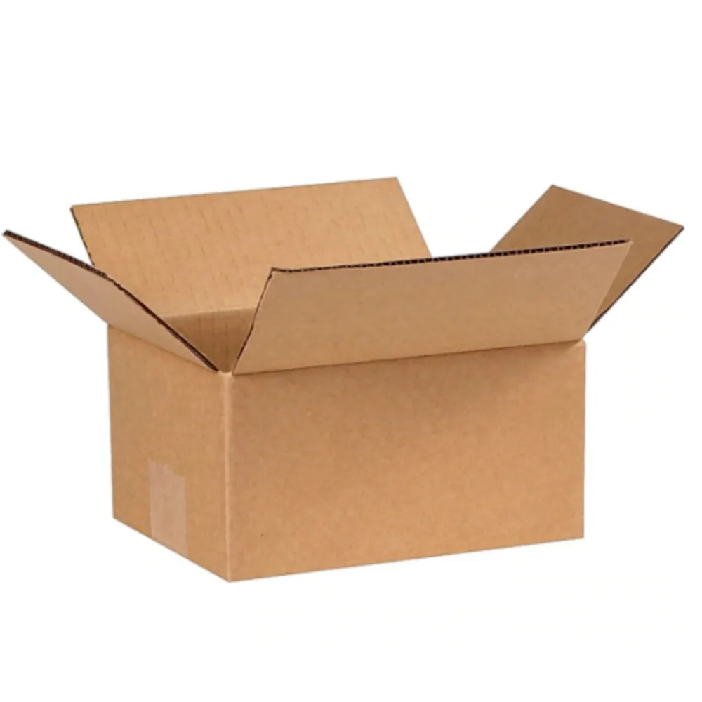 100 8x6x5 Cardboard Paper Boxes Mailing Packing Shipping Box Corrugated Carton