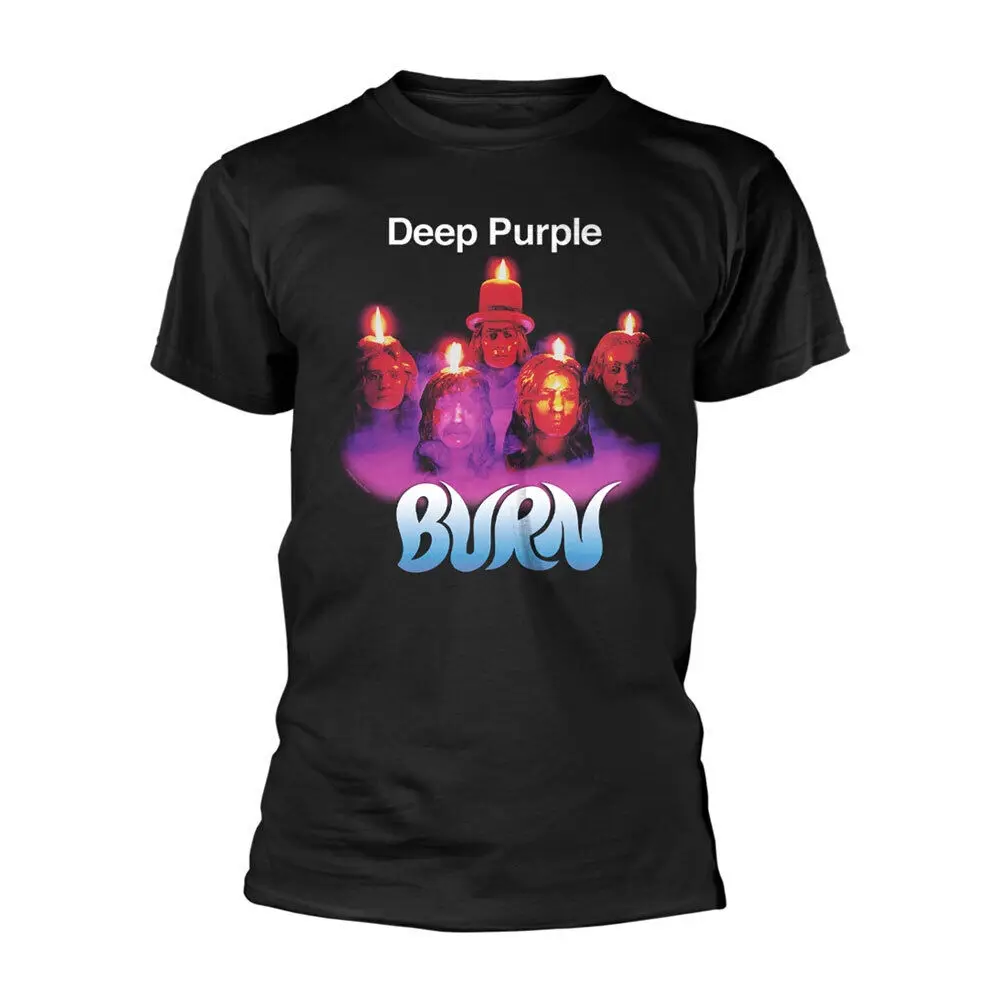 Deep Purple Burn Black T-Shirt NEW OFFICIAL