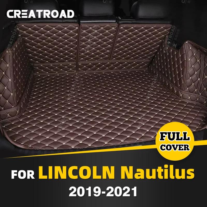 

Auto Full Coverage Trunk Mat For Lincoln NAUTILUS 2019-2021 20 Car Boot Cover Pad Cargo Liner Interior Protector Accessories