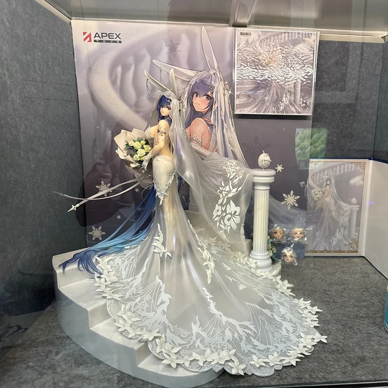 

Apex Azur Lane Garden White Snow Ritual Ver. Коллекционная модель PVS/ABS в масштабе 1/7, 35 см, игровой мерч, украшение, в наличии