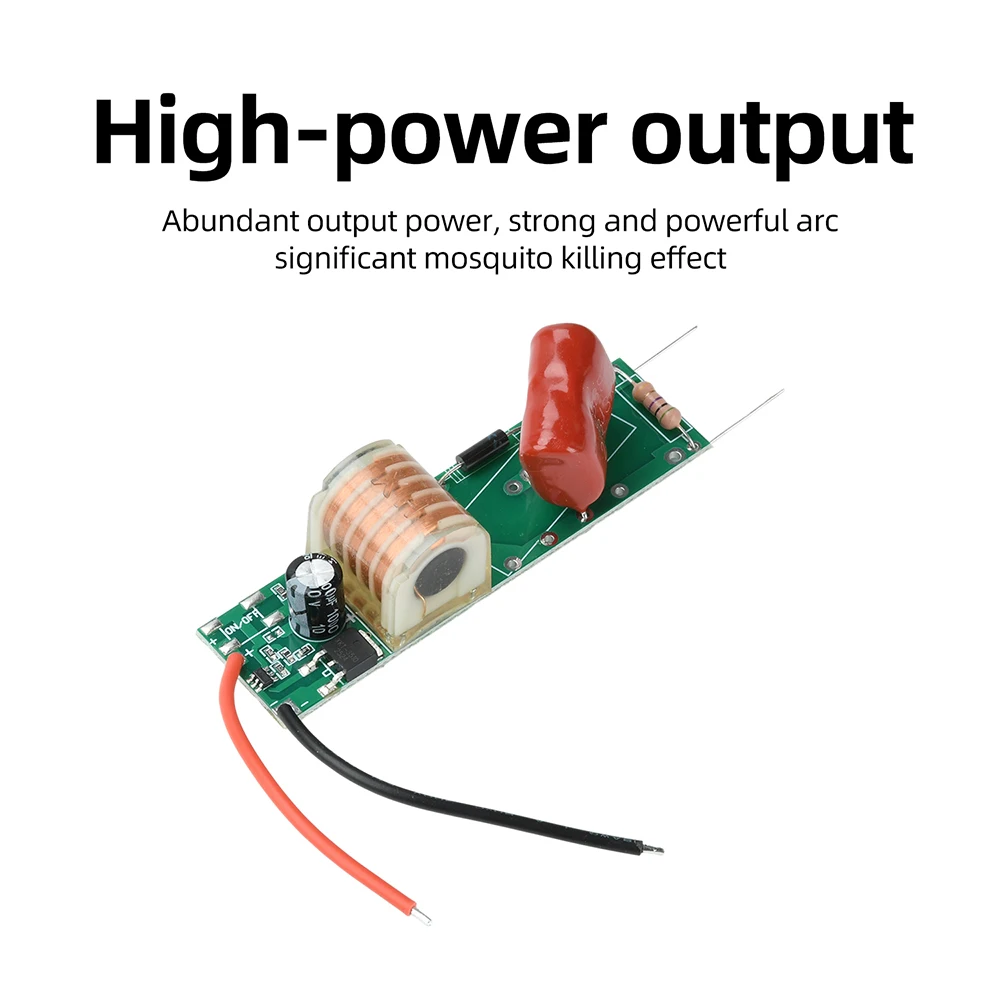 DC 3,7 V auf 5000 V/3000 V Step-Up-Modul, Puls-Lichtbogen-Hochspannungsplatine für DIY Elektrische Mückenklatsche – Detail 6