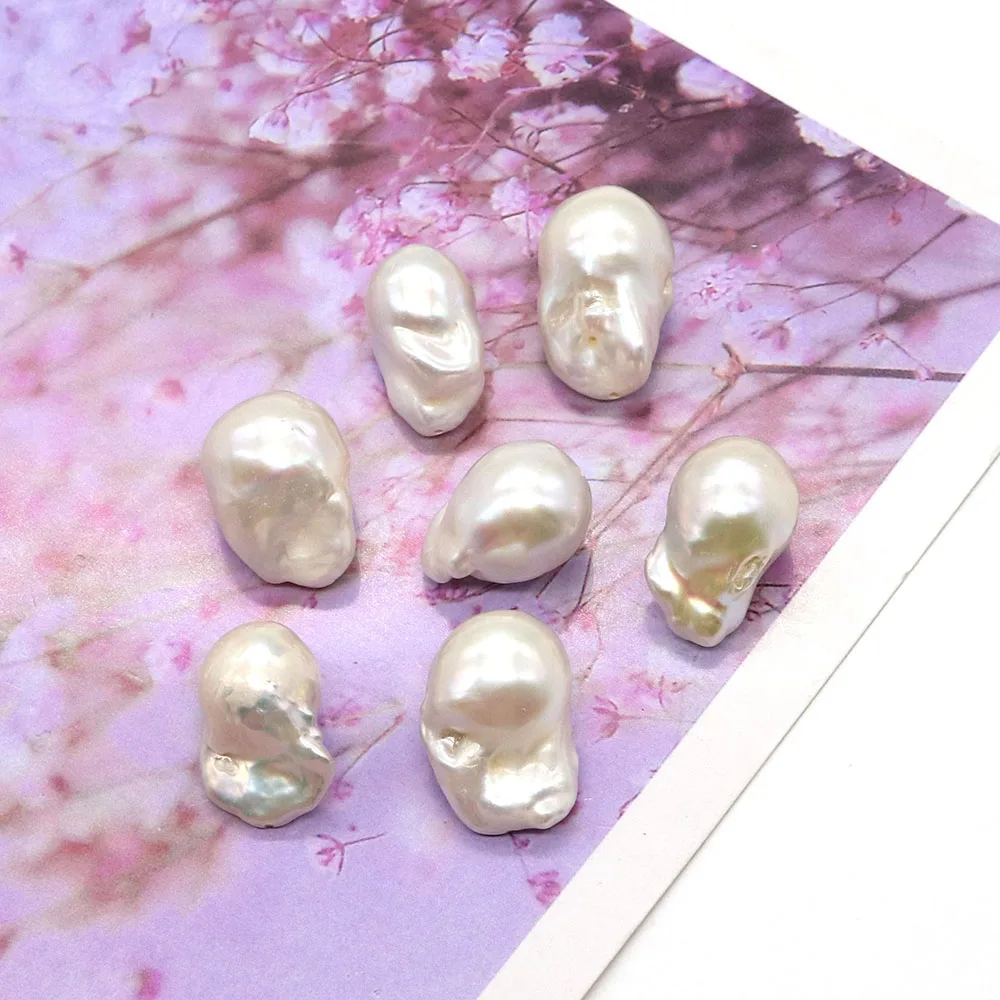 Natural Baroque Pearl Irregular Beads 13-20mm Make Necklace Earring Bracelet Tail Beads DIY Fashion Jewelry Boutique Accessories