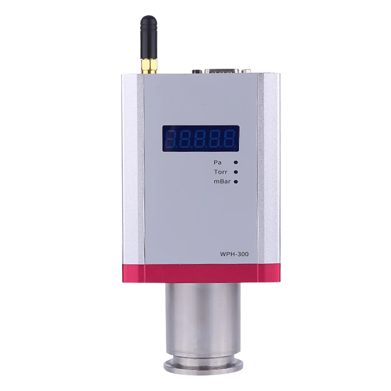 Super Q Digital WPH-300 KF16 Pirani Hot Cathode Vacuum Gauge Sensor High Accuracy 25% Pressure Range 1.0E-5~1.0E+5 Pa RS485 1