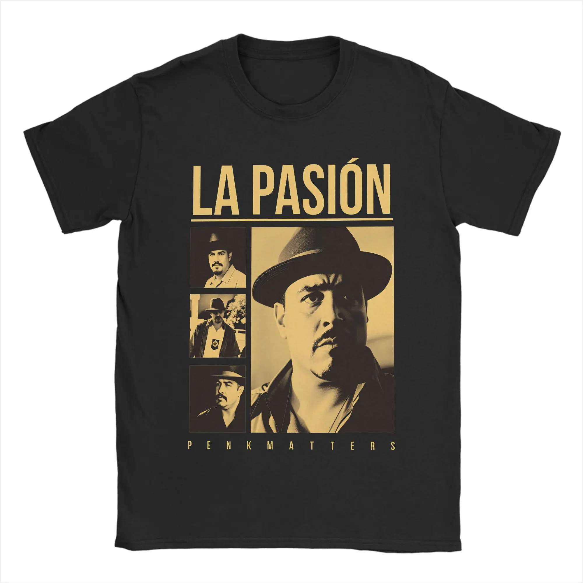 Dexter Tv La Passion T-Shirt for Men  Amazing Pure Cotton Tee Shirt O Neck Short Sleeve T Shirts Printing Clothing