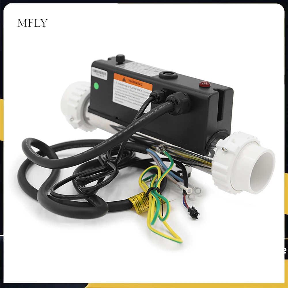 2KW 3KW Bathtub Electric Tankless Water Heater Massage SPA Pool Water Heater Thermostat Circulating For IPX5 Waterproof