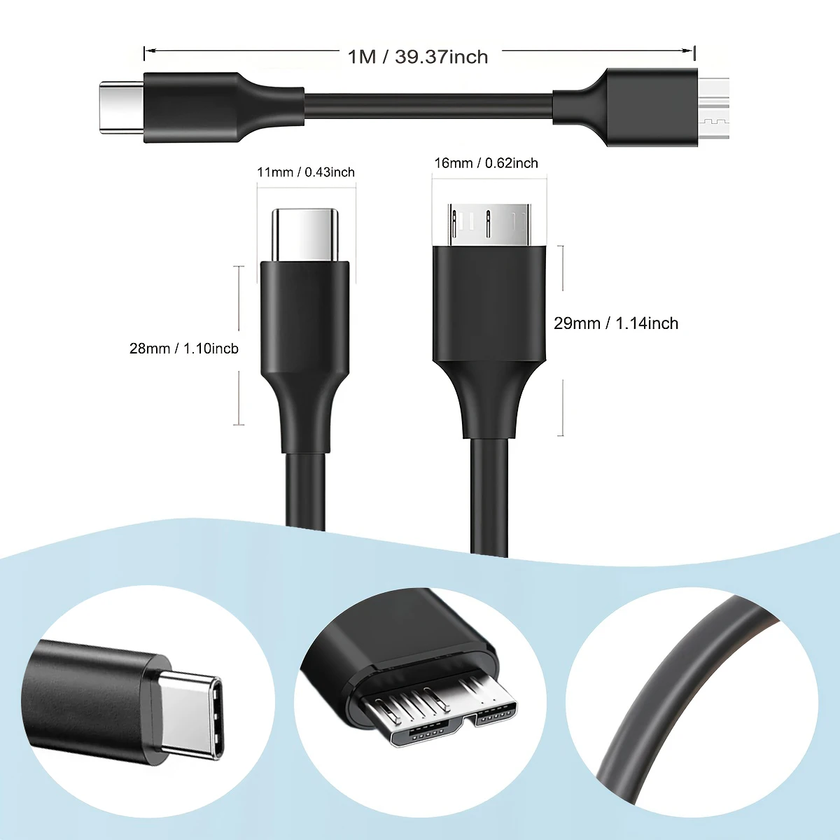 OTG Cable UC-E14 UC-E22 USB3.0 transmission Cable,for NIKON Camera D5 D500 D800 D810 D850,Mobile phone/camera transmission line