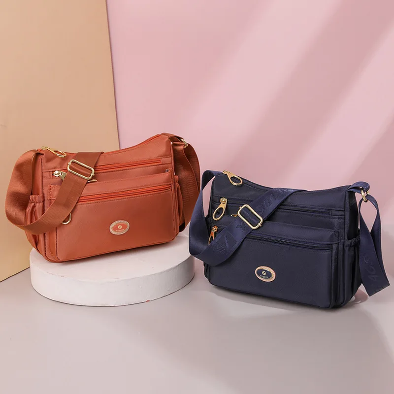 Borsa a tracolla da donna in stile coreano borse a tracolla impermeabili di grande capacità per ragazze borse da viaggio multifunzionali all\'aperto