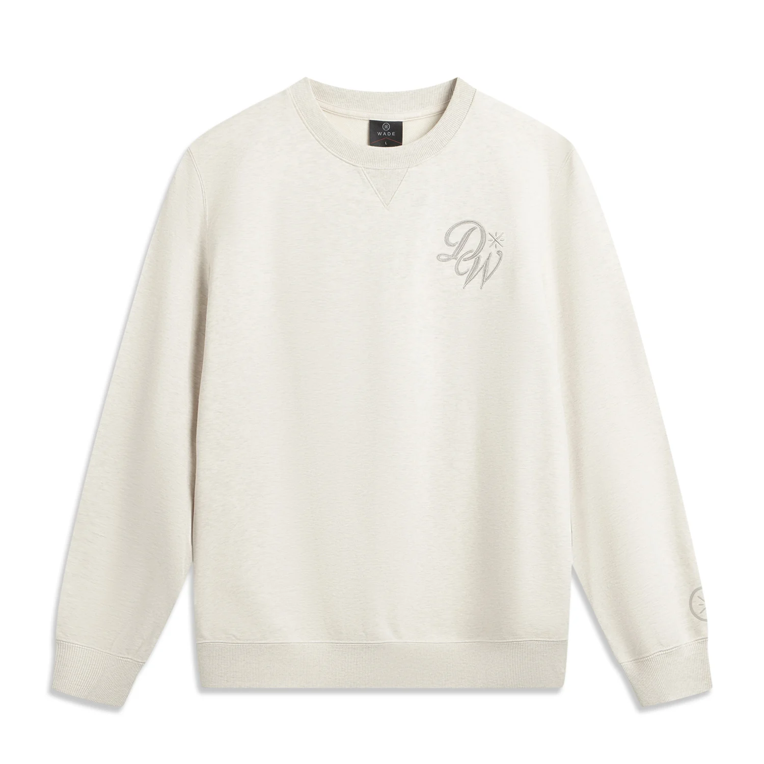 Li-Ning Men's WADE Sweatshirt Regular Fit 84%Cotton 16%Polyester Soft Comfortable Round Neck LiNing Sports Pullover AWDW013 image 4