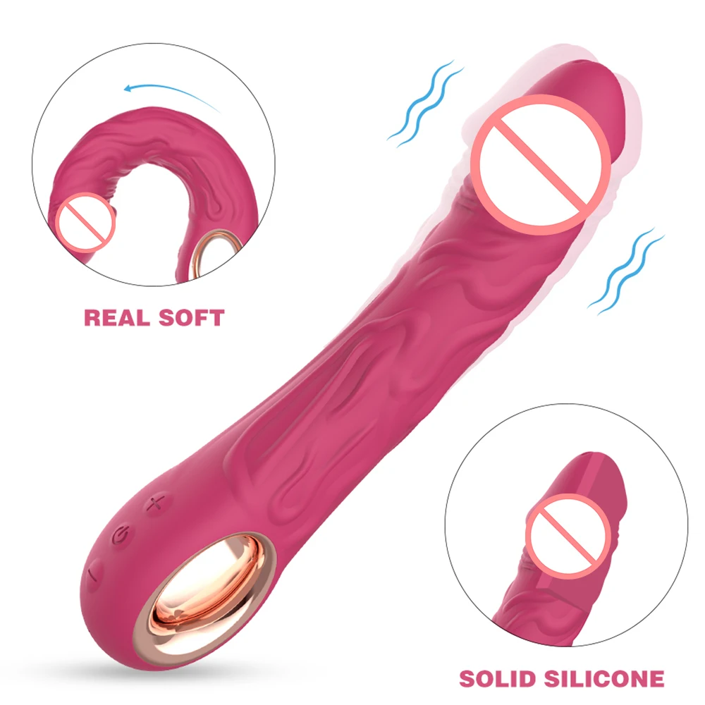 Realistic Dildo Silicone Vibrator for Women Vagina Clitoris G Spot Stimulator With 10 Powerful Vibration Sex Toy Female Vibrator